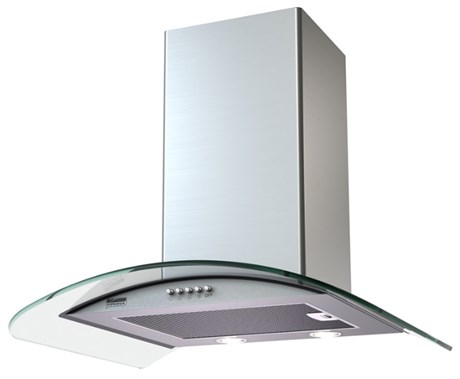 фото: Кухонная вытяжка Krona Sabrina 600 inox/glass push button