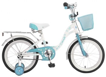 фото: Novatrack Butterfly 20" белый-бирюзовый