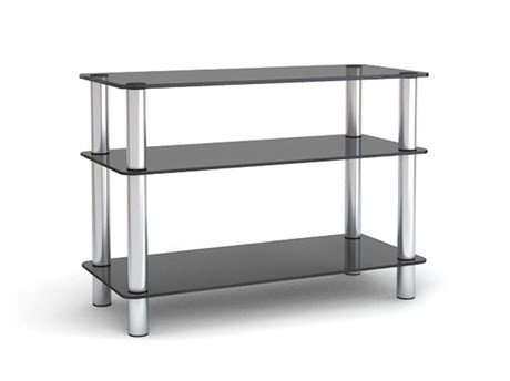 фото: Тумба MetalDesign MD 502 черн/дымч