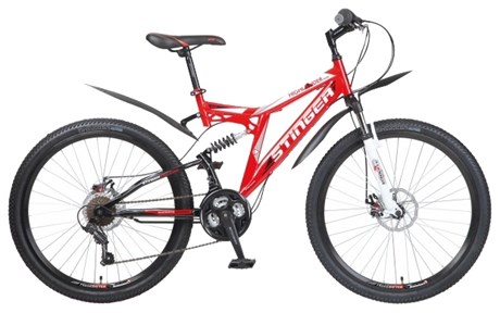 фото: Stinger 26" Highlander 100D 16" красный
