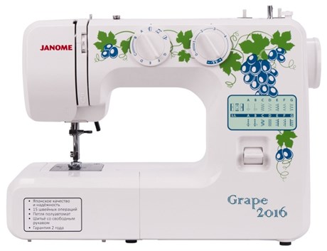 фото: Швейная машина Janome Grape 2016