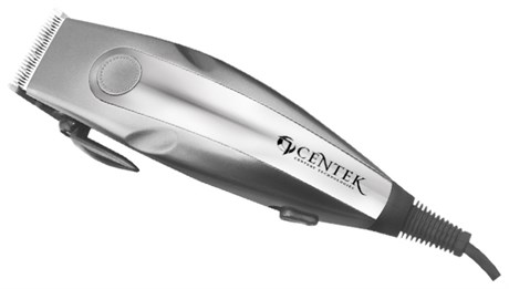 фото: Машинка для стрижки волос Centek CT-2109 серый/хром