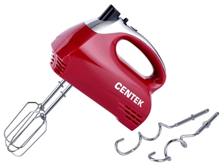 фото: Миксер Centek CT-1118 хром/вишня