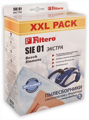 фото: Filtero SIE 01 (8) XXL PACK Экстра