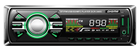 фото: Автомагнитола Digma DCR-340G