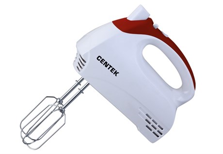 фото: Миксер Centek CT-1117 белый/вишня