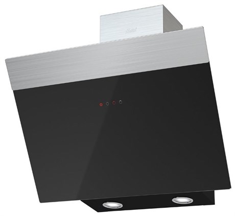 фото: Кухонная вытяжка Krona Kristen 600 black/inox S