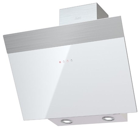 фото: Кухонная вытяжка Krona Kristen 600 white/inox S