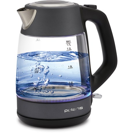 фото: Электрический чайник Polaris PWK 1760CGL графит