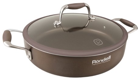 фото: Сотейник Rondell Mocco RDA-282 26 см с крышкой