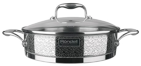 фото: Сотейник Rondell Vintage RDS-353 26 см с крышкой