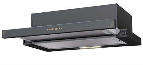 фото: Кухонная вытяжка Krona Kamilla 600 Black Retro