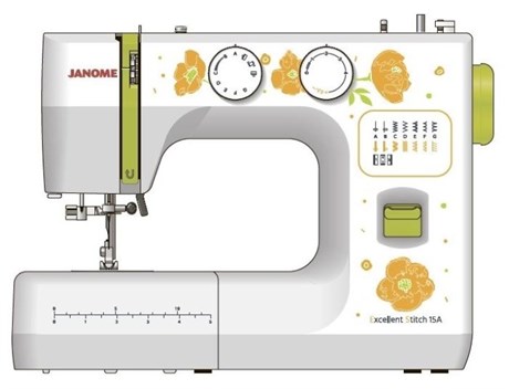 фото: Швейная машина Janome Excellent Stitch 15A