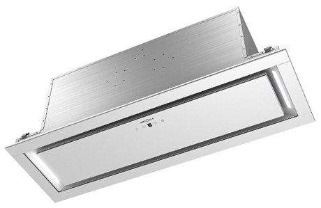 фото: Кухонная вытяжка Krona Selina 900 glass white S