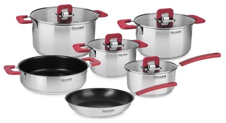 фото: Набор посуды Rondell Savvy RDS-1189 10 пр.