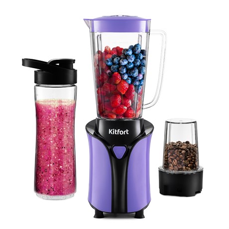 фото: Блендер Kitfort КТ-3034-1 фиолетовый