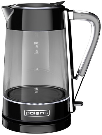 фото: Электрический чайник Polaris PWK 1715 CGL черный