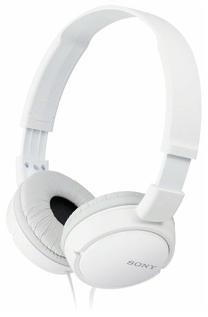 фото: Наушники Sony MDR-ZX110AP белый