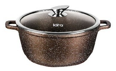 фото: Кастрюля Lara LR02-204 Rio Choco, 4,2л