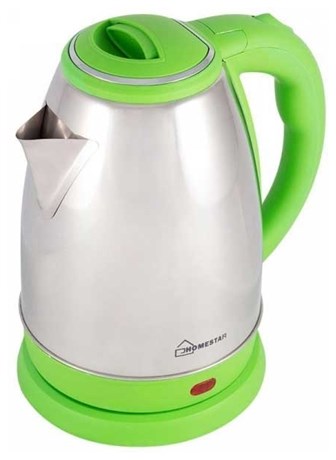фото: Электрический чайник Homestar HS-1028 зеленый