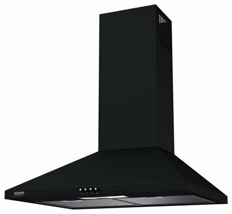 фото: Кухонная вытяжка Krona Janna 600 black push button