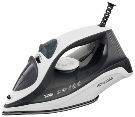 фото: Утюг Homestar HS-4009 бело-черный