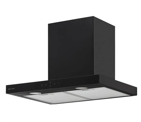 фото: Кухонная вытяжка Krona Onyx 600 glass black S