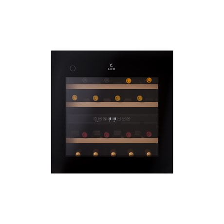 фото: Винный шкаф LEX LWD6036BL dual zone PP