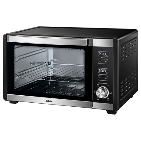 фото: Минипечь BBK OE3081D черный/нержавеющая сталь