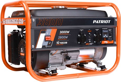 фото: Генератор Patriot GRS 3800