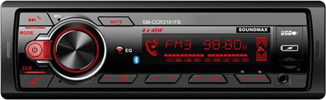 фото: Автомагнитола SoundMAX SM-CCR3181FB