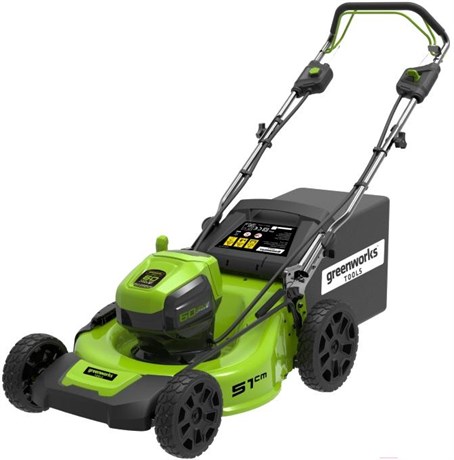 фото: Газонокосилка Greenworks GD60LM51SPK4