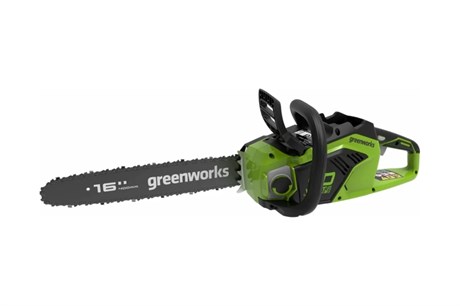 фото: Электрическая пила Greenworks GD40CS18K4