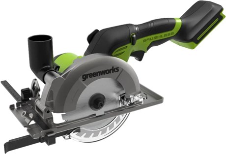 фото: Дисковая циркулярная пила Greenworks G24MCS (1501207)