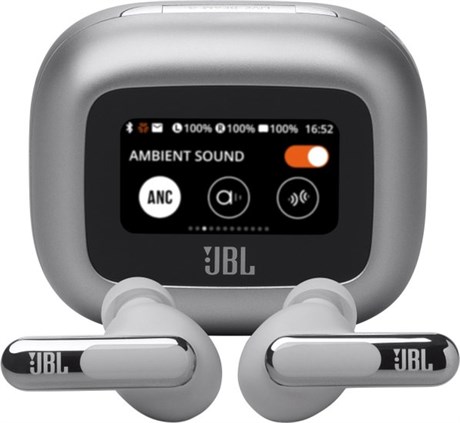 фото: Наушники JBL Live Beam 3 серебристый
