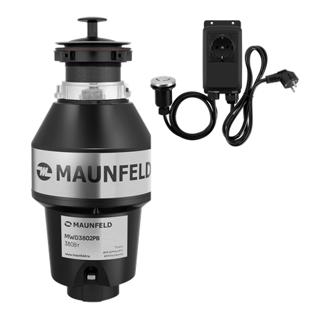 фото: Измельчитель пищевых отходов Maunfeld MWD3802PB