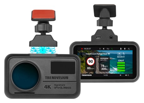 фото: Видеорегистратор Trendvision Hybrid Signature Real 4K GPS ГЛОНАСС