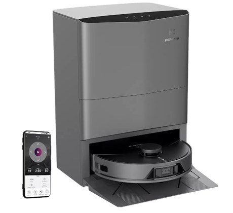 фото: Пылесос Polaris PVCRAC 7750 WIFI IQ Home графитовый