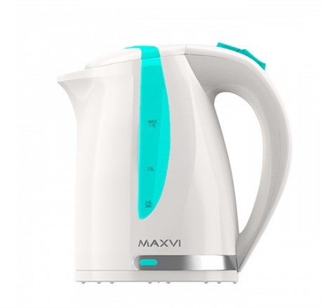 фото: Электрический чайник Maxvi KE1701P white-green
