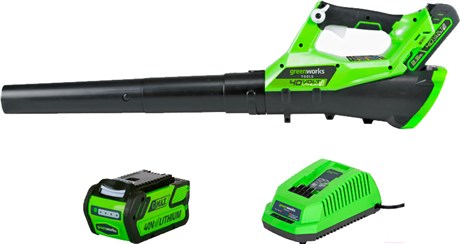 фото: Воздуходувка Greenworks G40ABK4
