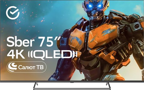 фото: Телевизор Sber SDX-75UQ5231 QLED