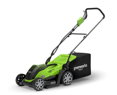 фото: Газонокосилка Greenworks G40LM35