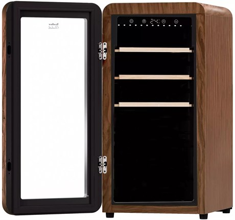 фото: Винный шкаф Tesler CWC-188 CARAMEL WOOD LD