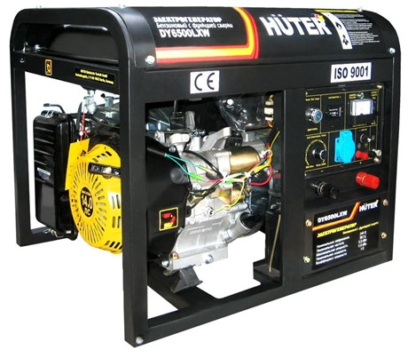 фото: Генератор Huter DY6500LXW