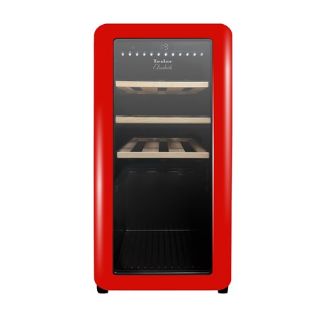 фото: Винный шкаф Tesler CWC-188 RUBY RED LD