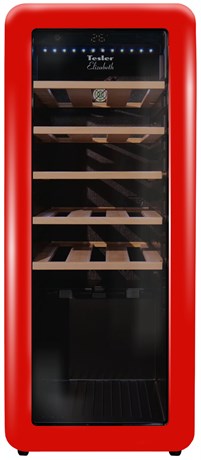 фото: Винный шкаф Tesler CWC-248 RUBY RED