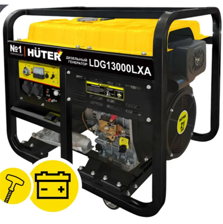фото: Генератор Huter LDG 13000LXA