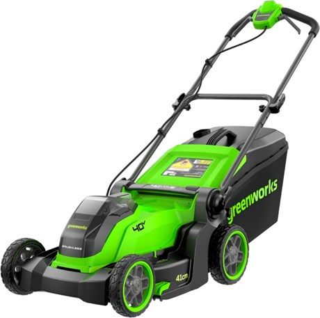 фото: Газонокосилка Greenworks GD40LM411
