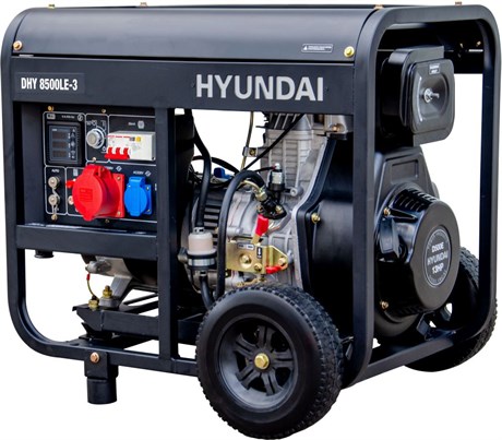 фото: Генератор Hyundai DHY 8500LE