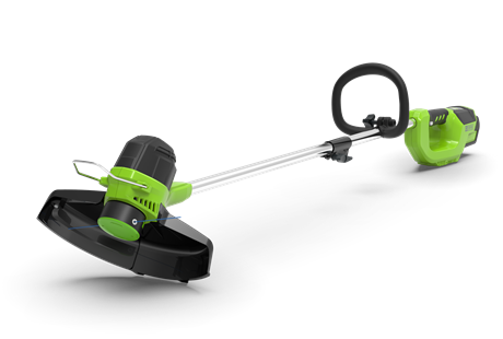 фото: Триммер Greenworks G40LT